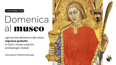 cover Domenica 7 e lunedì 8 dicembre al Museo presso i Musei Nazionali di Pisa
